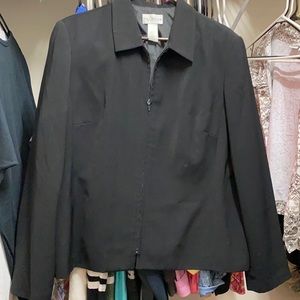 Liz Claiborne front zip jacket or top